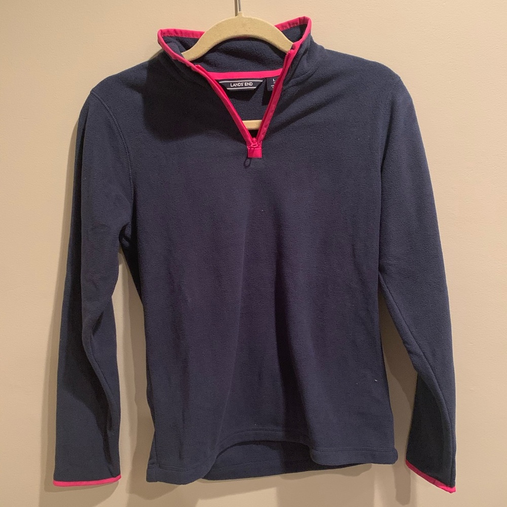 Girls quarter zip